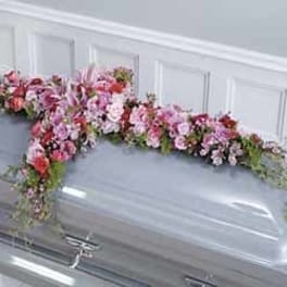 SF54-11 Casket Spray Cross