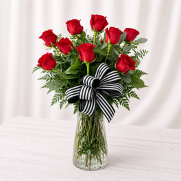 Long Stem Dozen Roses