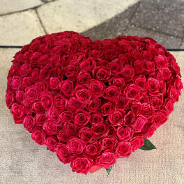Heart of roses