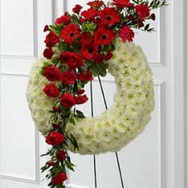 The FTD® Graceful Tribute™ Wreath
