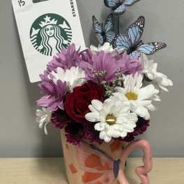 Butterfly Floral & Starbucks