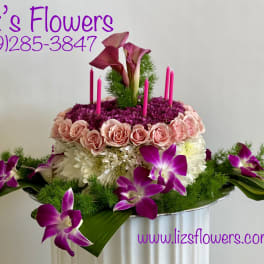 Exotic Birthday Cake