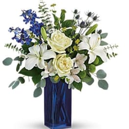Calming Cobalt Bouquet