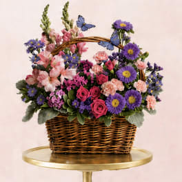 Butterfly Garden Basket