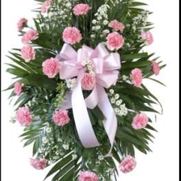 All Carnation Standing Spray