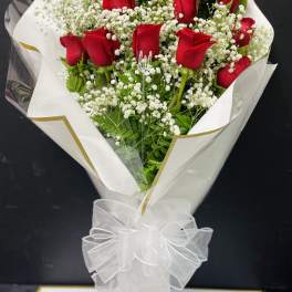 BF-E335 Presentation Bouquet 1 Dz. Red Roses