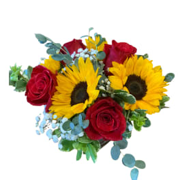 Sunflowers and Roses Forever