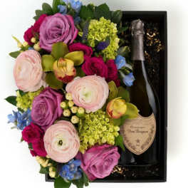 Flora Box Pastel Dom Perignon