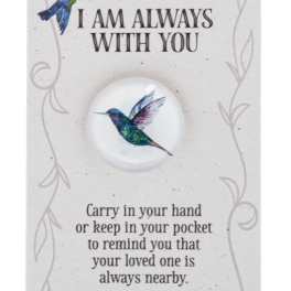 Add-on; GANZ - "I am Always With You" Hummingbird Pocket Token