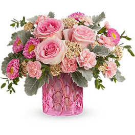 Teleflora's Pink Rhapsody