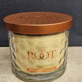 Root Candle Tea Leaf & Honey 3 wick
