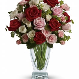 Cupid's Creation with Red Roses by Teleflora