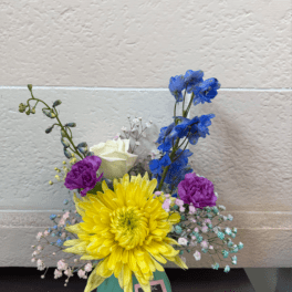 Colors of the Rainbow Vase