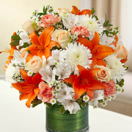 Cherished Memories - Peach, Orange and White (Deluxe shown)