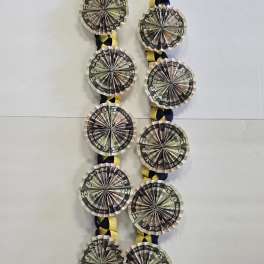 Black & Yellow Money Lei #29