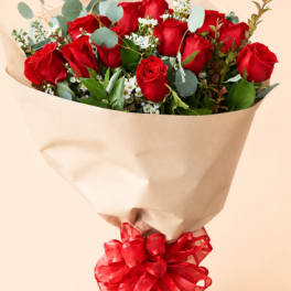 2 Dozen Roses Bouquet