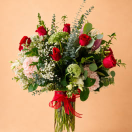 1 Dozen Roses Arrangement Premium