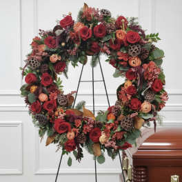 Autumnal Open Wreath