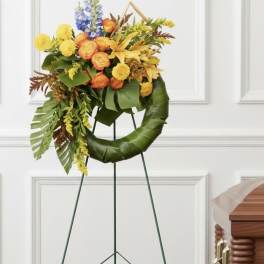 Masculine Open Wreath