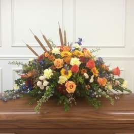 Fall Casket Cover