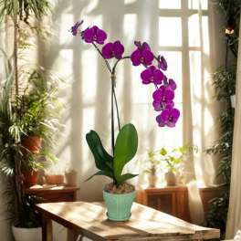 Local Fancy Phalaenopsis Garden (2 Stems)