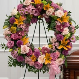 Spring Open Wreath
