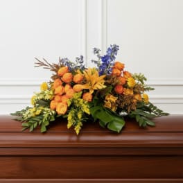 Masculine Casket Cover