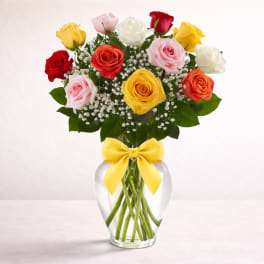 Assorted Colored Roses