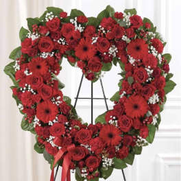 Red Open Heart