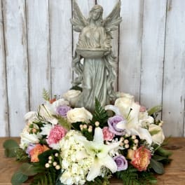 Angel in my garden