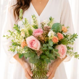 Petite Pastel Garden Arrangement