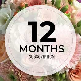 Monthly Flower Delivery - 12 Months
