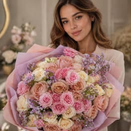 Blush Rose Luxury Bouquet