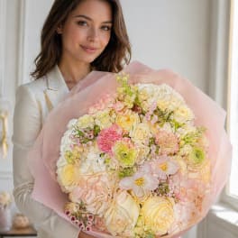 Champagne Garden Luxury Bouquet