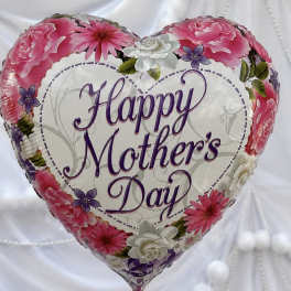BALLOON MOTHERS DAY (HEART SHAPED)