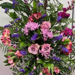 Standing Pink & Purple Spray