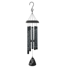 "AMAZING GRACE" 30" BLACK SONNET CHIME