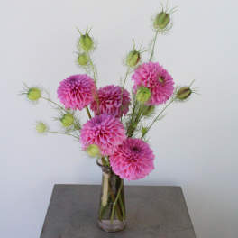 Dahlia Bud Vase