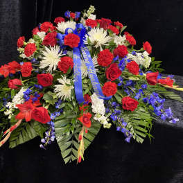 Memorial Casket Spray