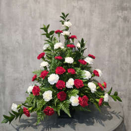 Classic Carnation Pedestal