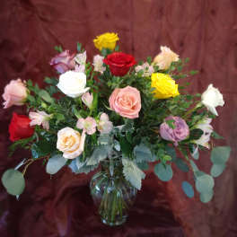 Doz. Mixed Rose Special ~ Flower A Day