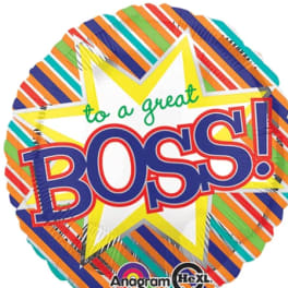 To A Great Boss Mylar Balloon (255)