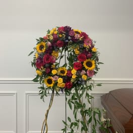 Summer Open Wreath