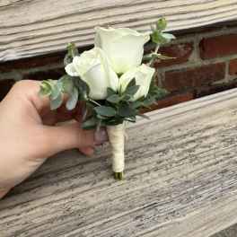 Boutonniere with Greenery