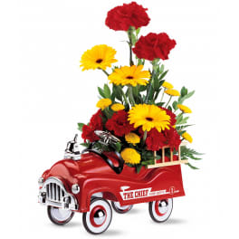 Teleflora's Fire Engine Bouquet
