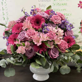 Jewel Toned Sympathy Basket