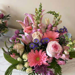 Pink and purple party