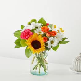 Sun-Drenched Blooms Bouquet