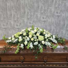 Pure Elegance Casket Spray