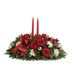 Holiday Shimmer Centerpiece